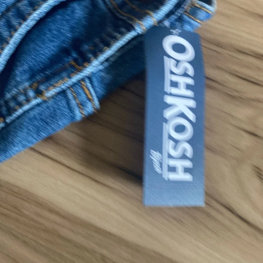 Oshkosh Blue Jeans Overalls Boys Girls 5 T